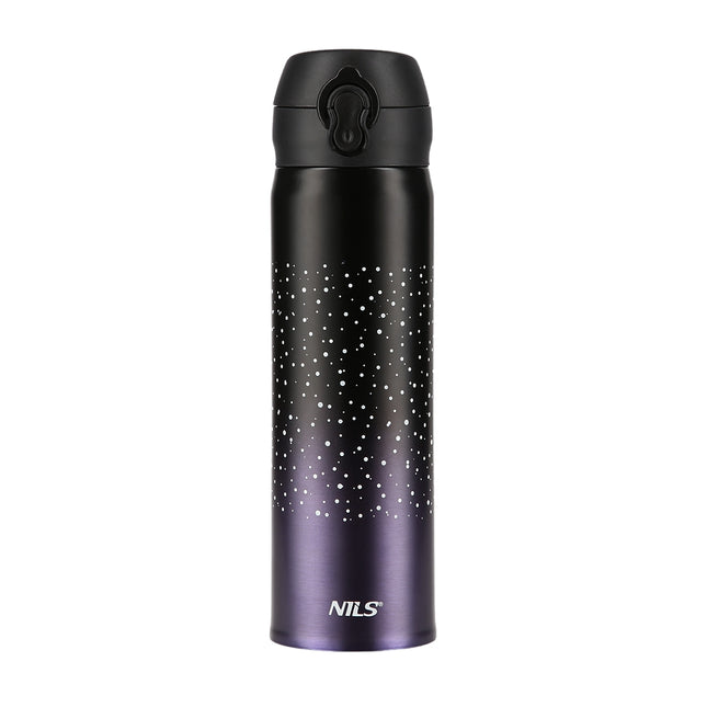 Violet Thermal Cup, Insulated, Leak-Proof, 11 oz