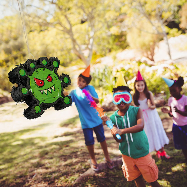 Virus Design Children's Party Pinata, Fillable