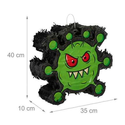 Virus Design Children's Party Pinata, Fillable