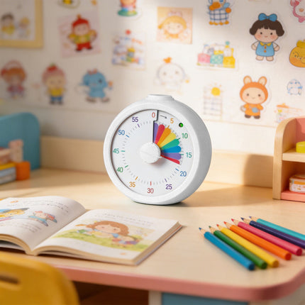Visual Rainbow Timer for Kids and Adults, 60-Minute