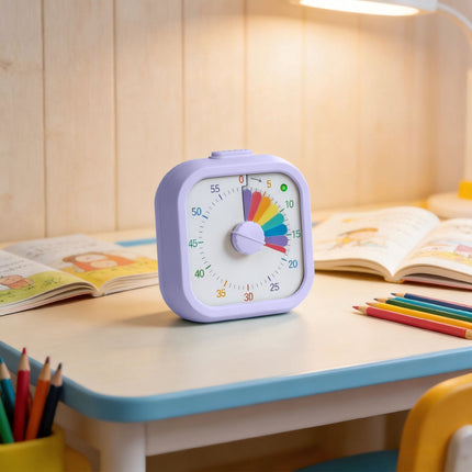 Visual Timer for Kids and Adults, 60-Minute, Adjustable Volume