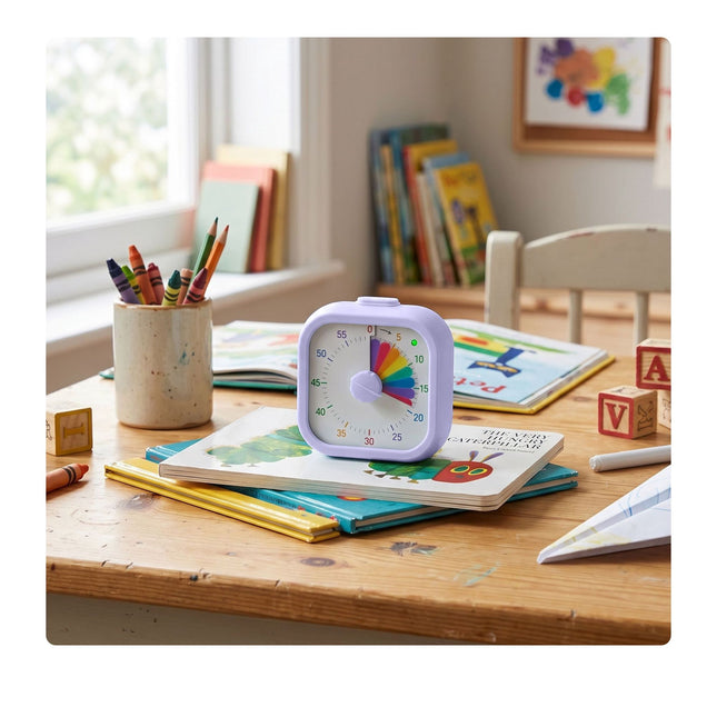 Visual Timer for Kids and Adults, 60-Minute, Adjustable Volume