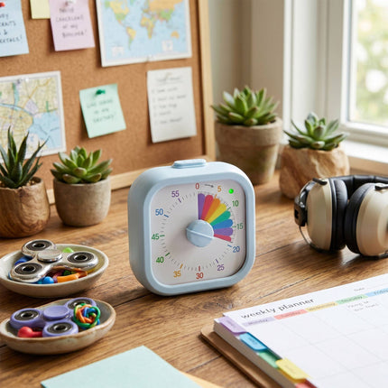 Visual Timer for Kids and Adults, 60-Minute Countdown