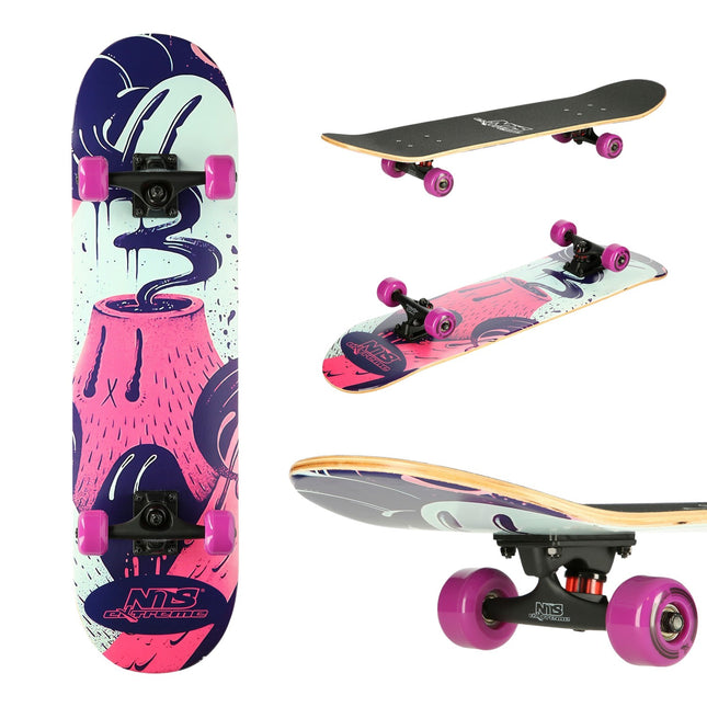 Volcano Skateboard, 8-inch deck, Nils Extreme