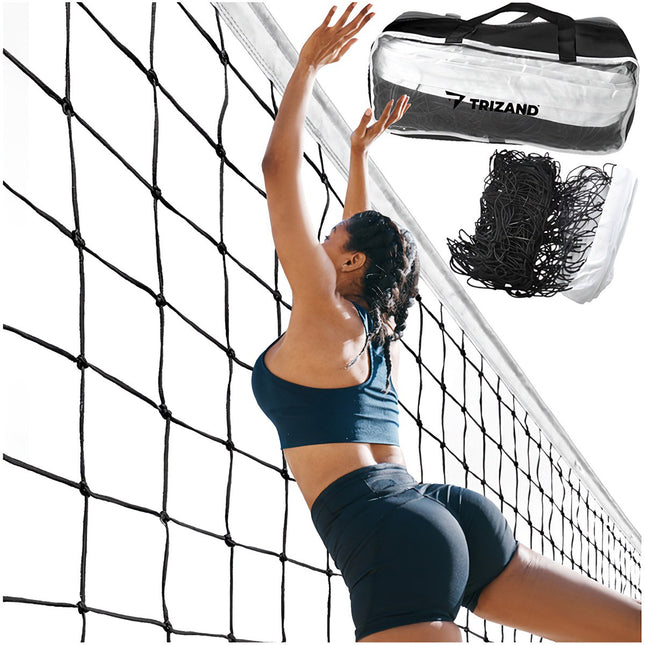 Volleyball net + bag 23427