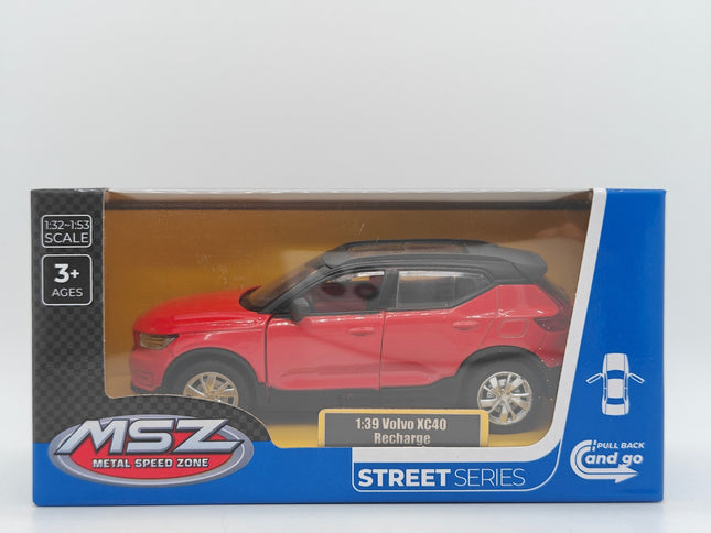 Volvo XC40 Recharge Die-Cast Model, 1:39 Scale Collectible
