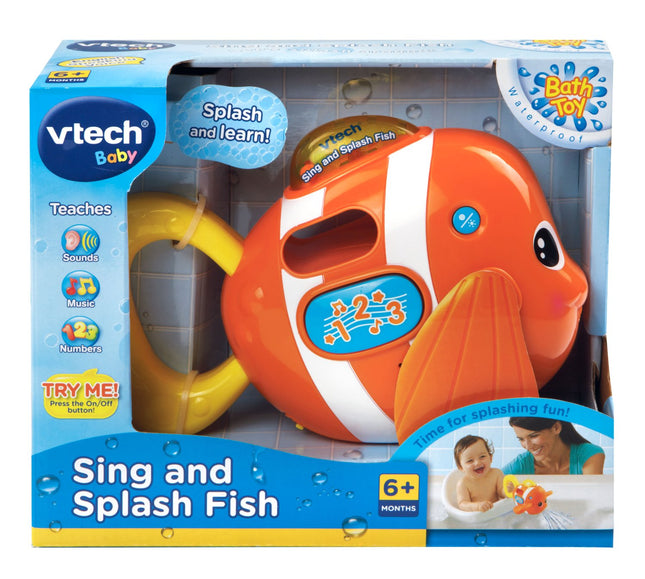 Vtech Bath Toy Sing And Splash Fish (In English Lang.)