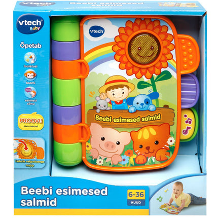 Vtech Interactive Toy Babys First Storytime Rhymes (In Estonian Lang.)