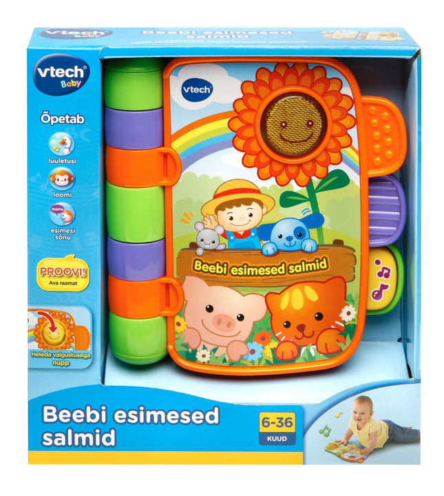 Vtech Interactive Toy Babys First Storytime Rhymes (In Estonian Lang.)
