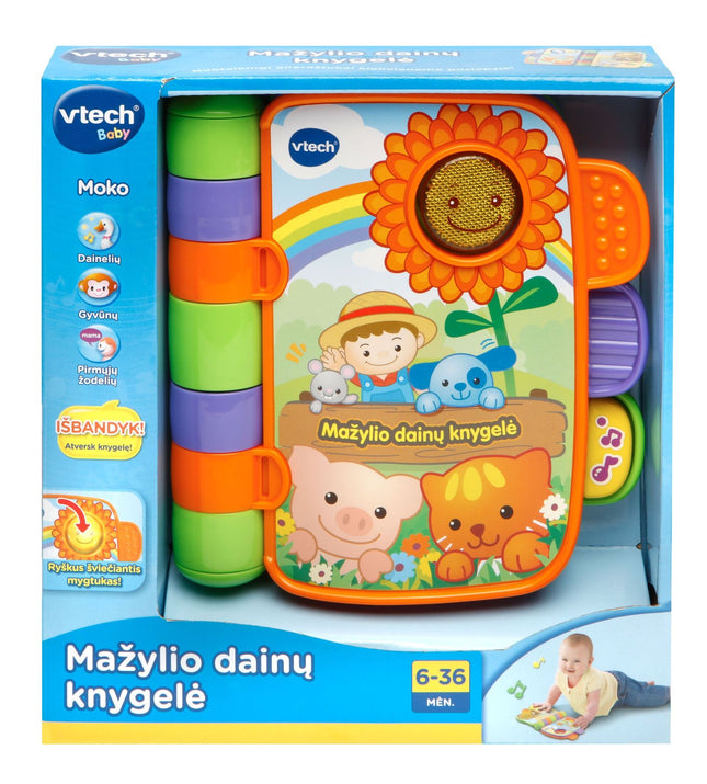 Vtech Interactive Toy Babys First Storytime Rhymes (In Lithuanian Lang.)