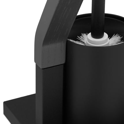 WC chair black/grey