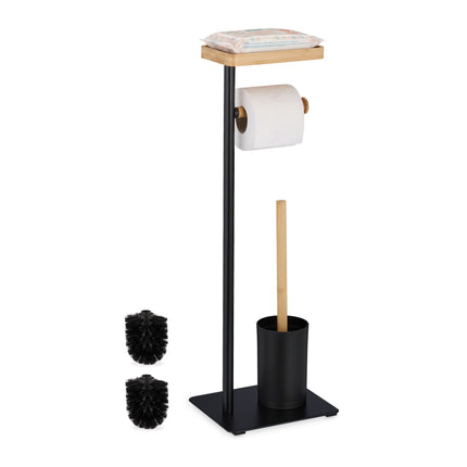 WC chair in bamboo and iron
