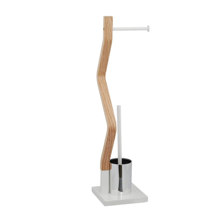 WC chair standing white