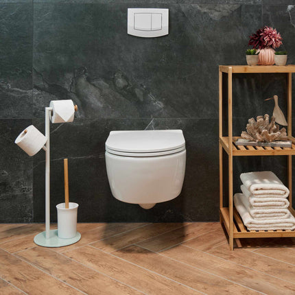 WC set with 2 replacement brush heads
