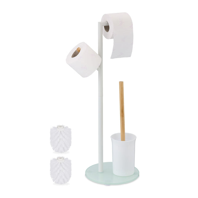 WC set with 2 replacement brush heads