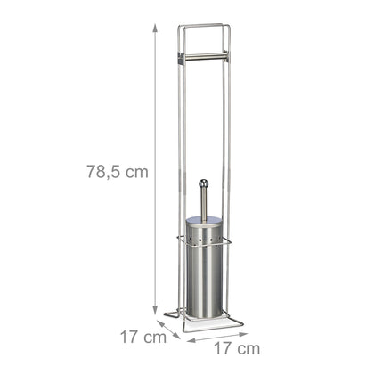 WC stand in stainless steel