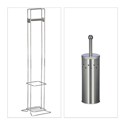 WC stand in stainless steel