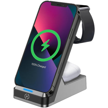 WLSTAND3IN1 3-in-1 charging stand Wireless 15W