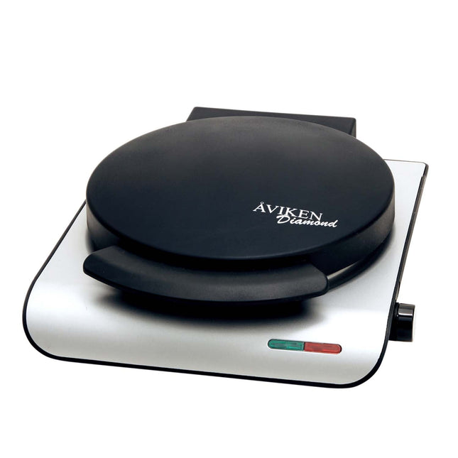 Waffle Maker, Ceramic Coating, Silver Finish