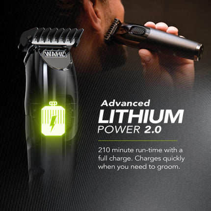 Wahl All-In-One Multigroomer with T-Blade, 0.5–25 mm, Up to 210 Minutes