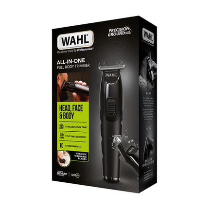 Wahl All-In-One Multigroomer with T-Blade, 0.5–25 mm, Up to 210 Minutes