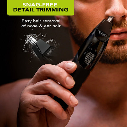 Wahl All-In-One Multigroomer with T-Blade, 0.5–25 mm, Up to 210 Minutes