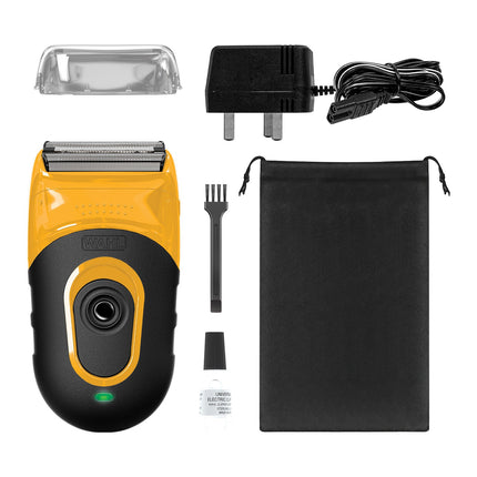 Wahl Extreme Grip Rechargeable Shaver with Flexible Head, Travel Lock