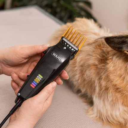 Wahl Multi-Cut Pet Clipper for Small and Medium Dogs, 7 Guide Combs, 7200 RPM