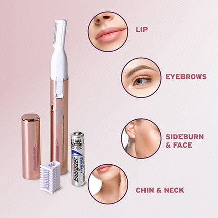 Wahl Precision Eyebrow Trimmer for Brows and Upper Lip, Battery Operated