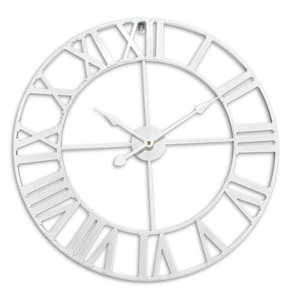 Wall Clock, Roman Numerals, 60 cm Diameter