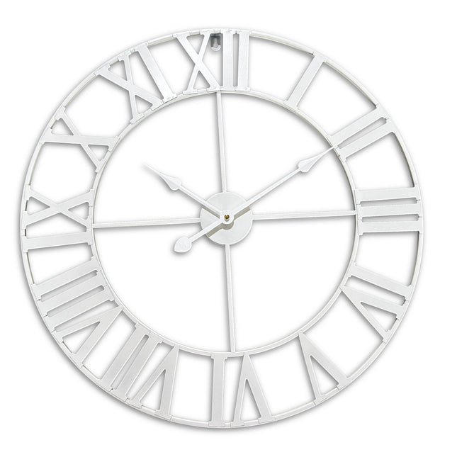 Wall Clock, Roman Numerals, 60 cm Diameter