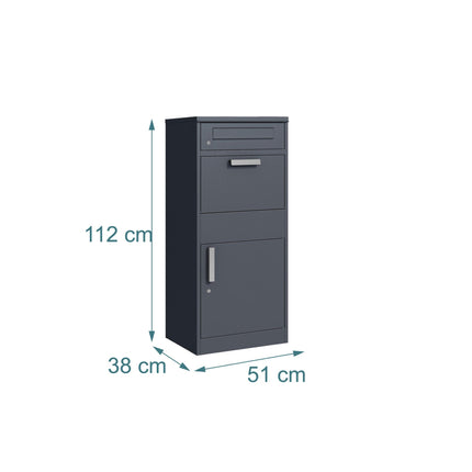 Wall & Floor Mounted Weatherproof Letterbox