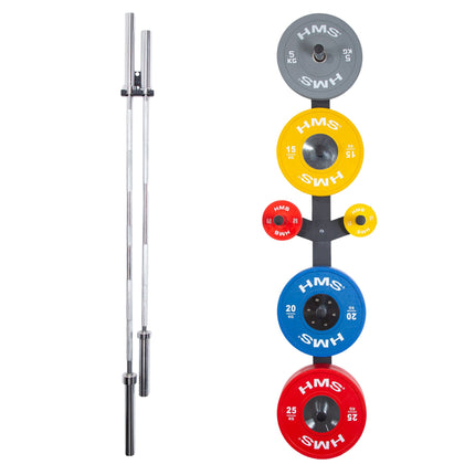 Wall Holders Set – Bar Holder & Weight Rack