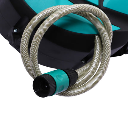 Wall-mounted 10 m hose reel with 180° rotatable, frost-resistant