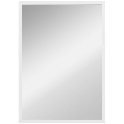 Wall Mirror 50x70 cm, MDF Frame, Easy Mounting