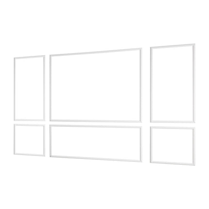 Wall Molding Kit, 3-Pack Paintable Polystyrene, White