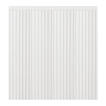 Wall Molding Kit, Paintable Polystyrene, White 197x98cm