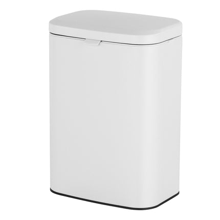 Wall-Mount Bin, White, 8L – Kitchen & Bathroom Use