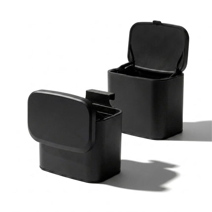 Wall-Mount Black Bin, 4L – Kitchen & Bathroom Use