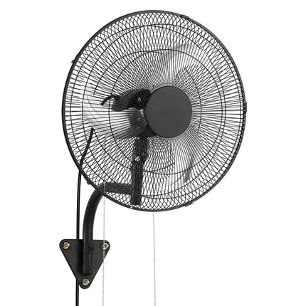 Wall Mount Fan 18 Inch, Oscillating, 3-Speed, 2500 CFM
