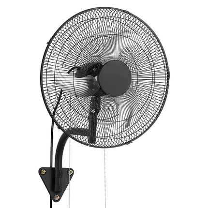 Wall Mount Fan 18 Inch, Oscillating, 3-Speed, 2500 CFM