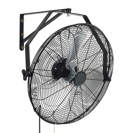 Wall Mount Fan 20 Inch, 3-Speed, Adjustable, 2-Pack