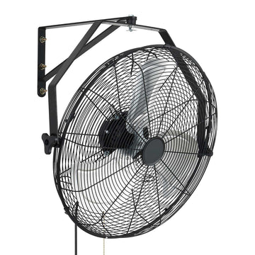 Wall Mount Fan 20 Inch, 3-Speed, Adjustable, 2-Pack
