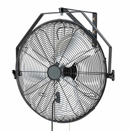 Wall Mount Fan 20 Inch, 3-Speed, Adjustable, 2-Pack