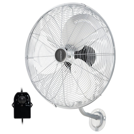 Wall Mount Industrial Fan 51 cm, 85 Oscillation, 3-Speed