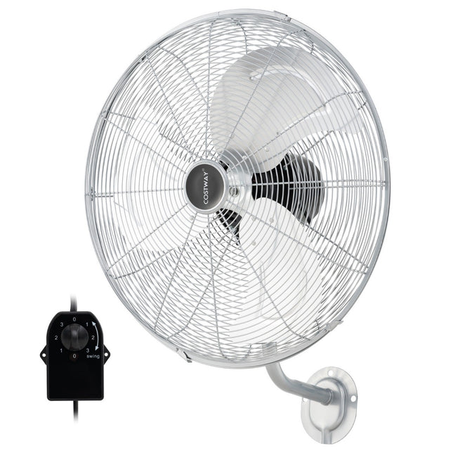 Wall Mount Industrial Fan 51 cm, 85 Oscillation, 3-Speed