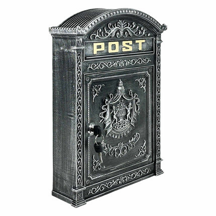 Wall-Mount Mailbox – Antique Style, Wide A4 Slot