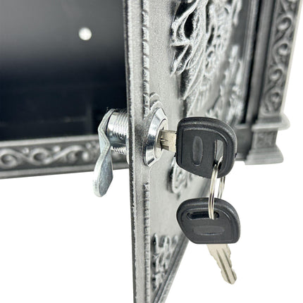 Wall-Mount Mailbox – Antique Style, Wide A4 Slot