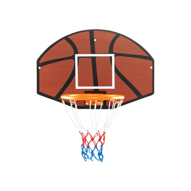 Wall-Mounted Basketball Hoop, 26 x 17.5 Shatterproof Backboard