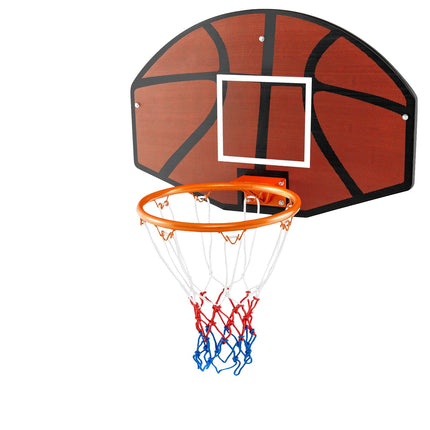Wall-Mounted Basketball Hoop, 26 x 17.5 Shatterproof Backboard
